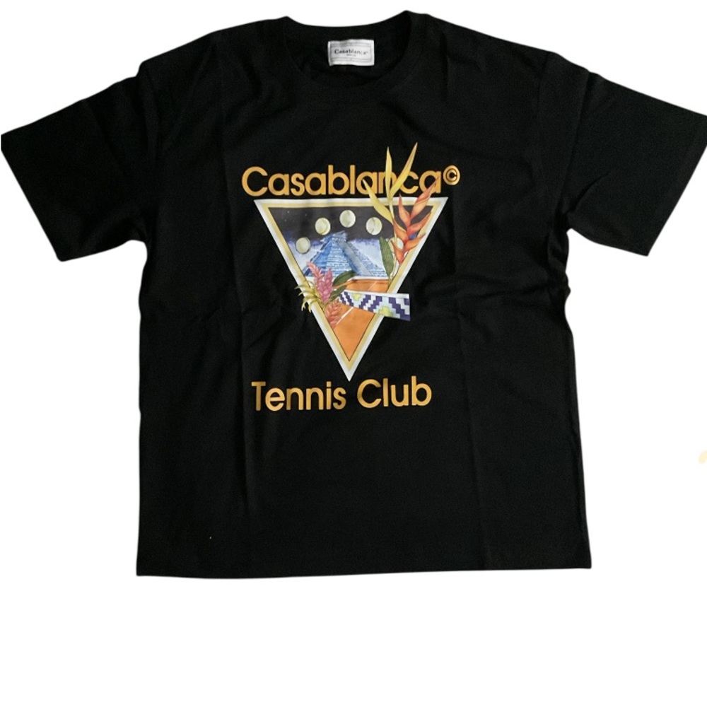 Casablanca Black Tennis Club DESIGNER TEE